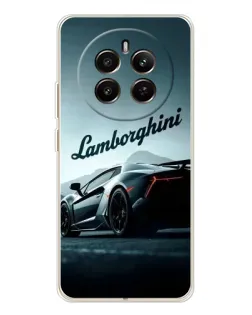Чехол для Realme 13 4G с картинкой «Классическая надпись Lamborghini»