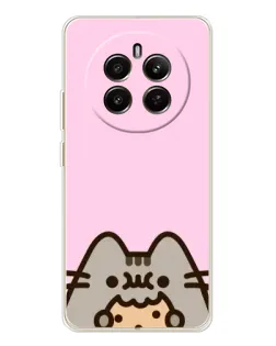 Чохол для Realme 13 4G з картинкою «Pusheen та печиво» Чохол для Realme 13 4G з картинкою «Pusheen та печиво»