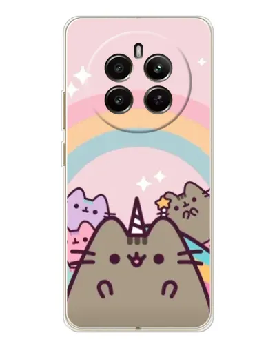 Чехол для Realme 13 4G с картинкой «Единорог Pusheen» Чехол для Realme 13 4G с картинкой «Единорог Pusheen»