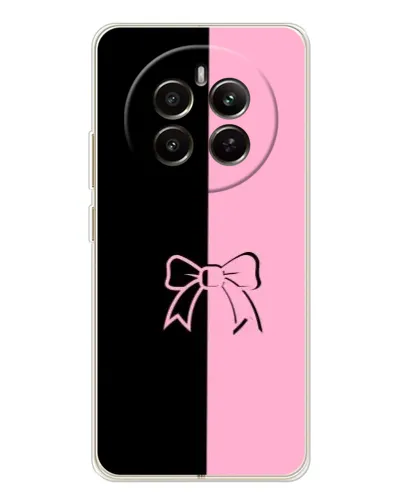 Чехол для Realme 13 4G с картинкой «Половинки банта»