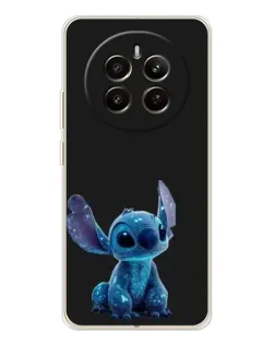 Чехол для Realme 13 4G с картинкой «Стич на черном» Чехол для Realme 13 4G с картинкой «Стич на черном»