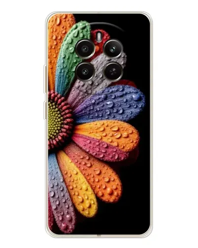 Чехол для Realme 13 4G с картинкой «Радужный цветок»