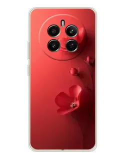 Чехол для Realme 13 4G с картинкой «Маковые соцветия»