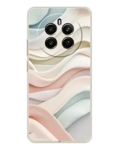 Чехол для Realme 13 4G с картинкой «Пастельные нежные волны» Чехол для Realme 13 4G с картинкой «Пастельные нежные волны»