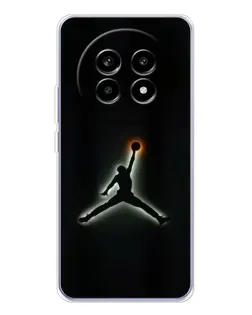 Чехол для Realme 13 Pro Plus с картинкой «Jordan Gradient Logo»