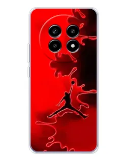 Чехол для Realme 13 Pro Plus с картинкой «Jordan Red Smoke»