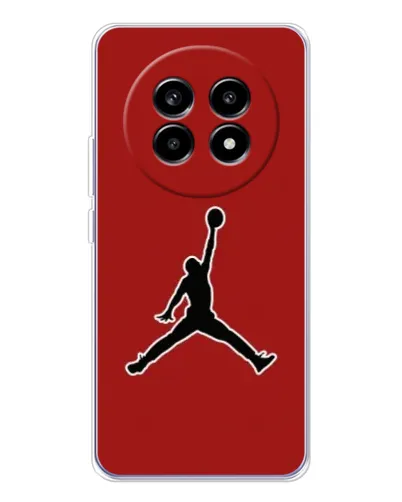 Чехол для Realme 13 Pro Plus с картинкой «Jordan Red Back»