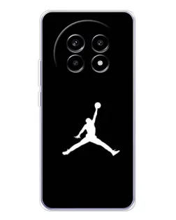 Чехол для Realme 13 Pro Plus с картинкой «Jordan Silhouette»