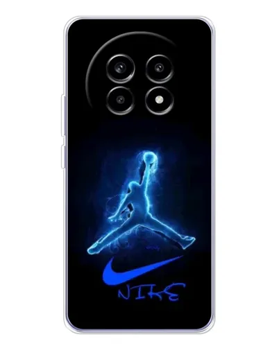 Чехол для Realme 13 Pro Plus с картинкой «Jordan Neon Blue»