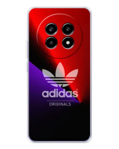Чехол для Realme 13 Pro Plus с картинкой «Adidas Red Neon»