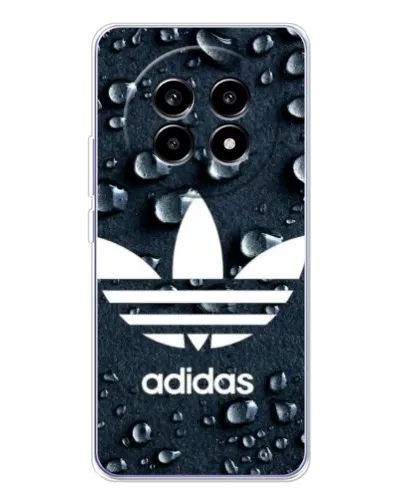 Чехол для Realme 13 Pro Plus с картинкой «Adidas Trefoil Blue»