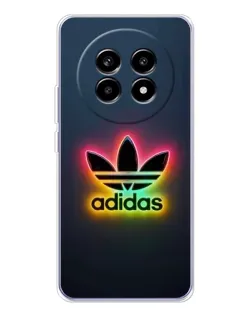 Чехол для Realme 13 Pro Plus с картинкой «Неоновый Adidas»
