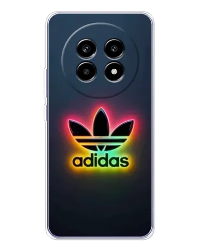 Чехол для Realme 13 Pro Plus с картинкой «Неоновый Adidas»