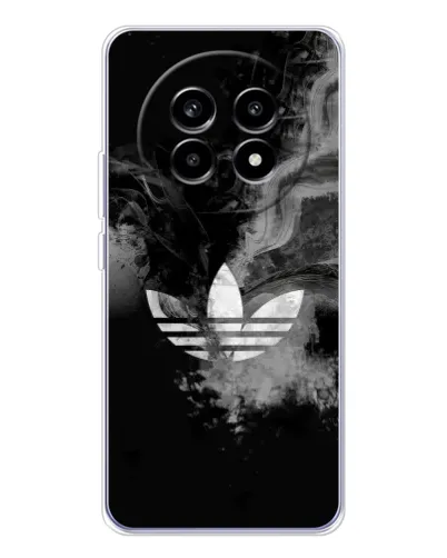 Чехол для Realme 13 Pro Plus с картинкой «Абстрактный дым Adidas»