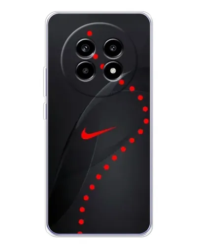 Чехол для Realme 13 Pro Plus с картинкой «Абстрактный дизайн Nike»