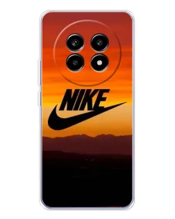 Чехол для Realme 13 Pro Plus с картинкой «Nike — вечерний горизонт»