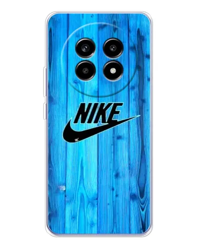 Чехол для Realme 13 Pro Plus с картинкой «Голубое дерево Nike»