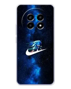 Чехол для Realme 13 Pro Plus с картинкой «Звездный путь Nike»