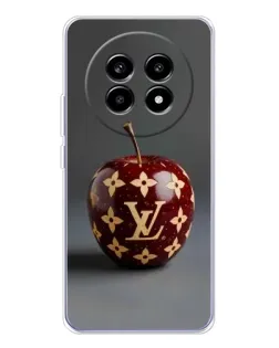 Чехол для Realme 13 Pro Plus с картинкой «Красное яблоко LV»