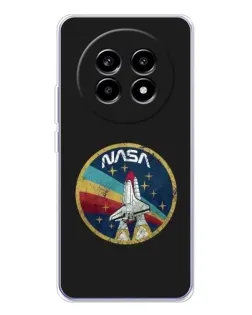 Чехол для Realme 13 Pro Plus с картинкой «NASA — эмблема миссии»