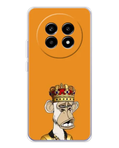 Чехол для Realme 13 Pro Plus с картинкой «Золотая обезьяна Bored Ape»