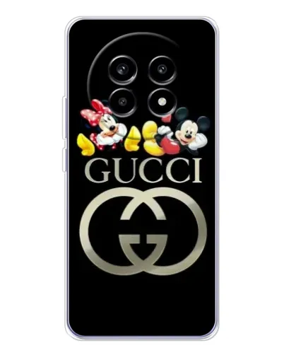 Чехол для Realme 13 Pro Plus с картинкой «Gucci — герои Disney»