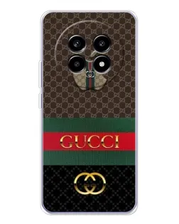 Чехол для Realme 13 Pro Plus с картинкой «Gucci — брендированный десерт»