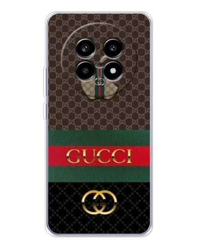 Чехол для Realme 13 Pro Plus с картинкой «Gucci — брендированный десерт»
