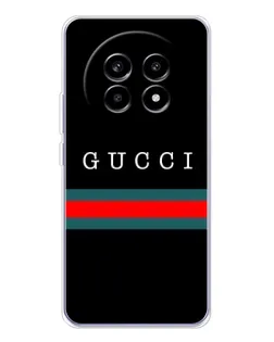 Чехол для Realme 13 Pro Plus с картинкой «Gucci — красный пояс»
