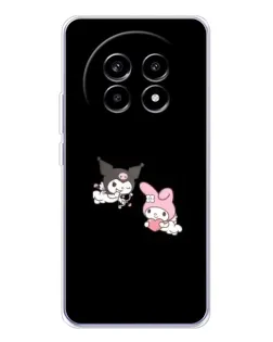 Чехол для Realme 13 Pro Plus с картинкой «My Melody и Kuromi» Чехол для Realme 13 Pro Plus с картинкой «My Melody и Kuromi»