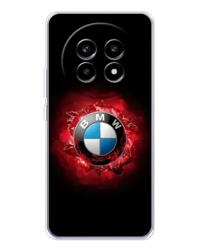 Чехол для Realme 13 Pro Plus с картинкой «Логотип BMW — вспышка» Чехол для Realme 13 Pro Plus с картинкой «Логотип BMW — вспышка»