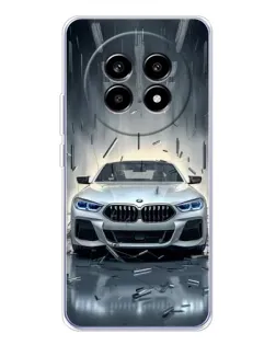 Чехол для Realme 13 Pro Plus с картинкой «BMW в свете фар»
