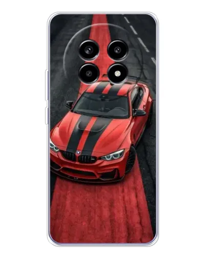 Чехол для Realme 13 Pro Plus с картинкой «BMW на красной дорожке» Чехол для Realme 13 Pro Plus с картинкой «BMW на красной дорожке»