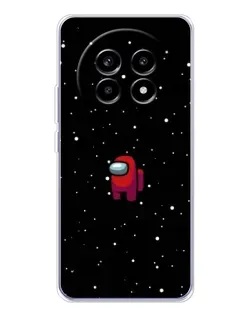 Чехол для Realme 13 Pro Plus с картинкой «Красный Among Us»