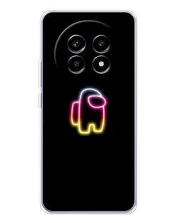 Чехол для Realme 13 Pro Plus с картинкой «Among Us градиент»