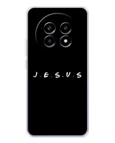 Чехол для Realme 13 Pro Plus с картинкой «Точки веры J.E.S.U.S.»