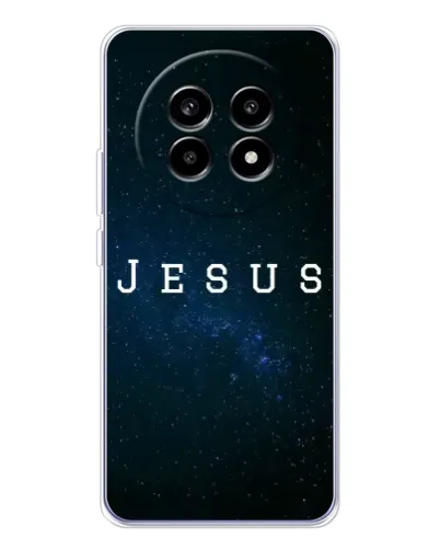 Чехол для Realme 13 Pro Plus с картинкой «Звездное небо Jesus»