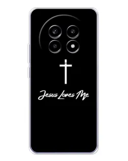 Чехол для Realme 13 Pro Plus с картинкой «Иисус любит тебя»