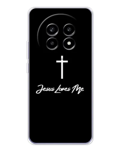 Чехол для Realme 13 Pro Plus с картинкой «Иисус любит тебя»