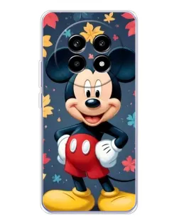 Чехол для Realme 13 Pro Plus с картинкой «Осенний Mickey Mouse»