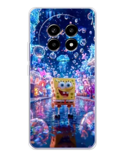Чехол для Realme 13 Pro Plus с картинкой «Неоновый океан»