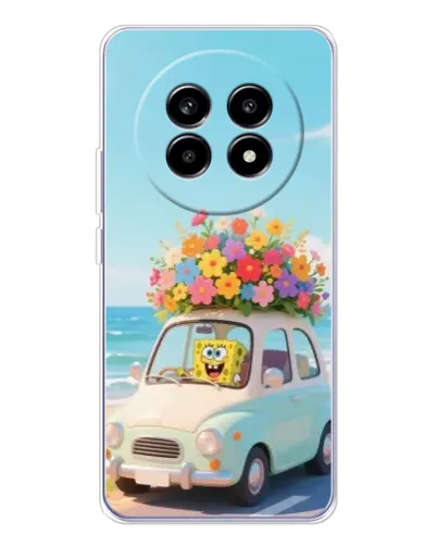 Чехол для Realme 13 Pro Plus с картинкой «Автомобильное путешествие»