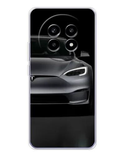 Чехол для Realme 13 Pro Plus с картинкой «Tesla Model S Look» Чехол для Realme 13 Pro Plus с картинкой «Tesla Model S Look»