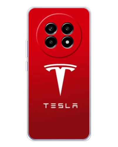 Чехол для Realme 13 Pro Plus с картинкой «Tesla Red Classic» Чехол для Realme 13 Pro Plus с картинкой «Tesla Red Classic»
