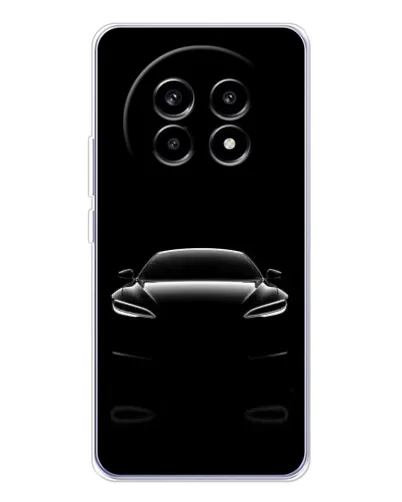 Чехол для Realme 13 Pro Plus с картинкой «Силуэт Tesla Night» Чехол для Realme 13 Pro Plus с картинкой «Силуэт Tesla Night»