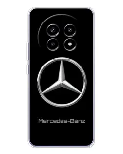 Чехол для Realme 13 Pro Plus с картинкой «Mercedes Silver Logo»