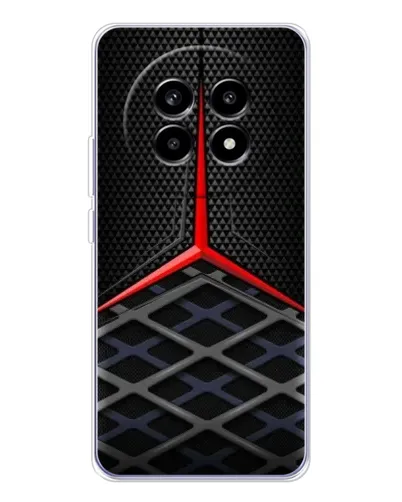 Чехол для Realme 13 Pro Plus с картинкой «Mercedes Carbon Grid» Чехол для Realme 13 Pro Plus с картинкой «Mercedes Carbon Grid»