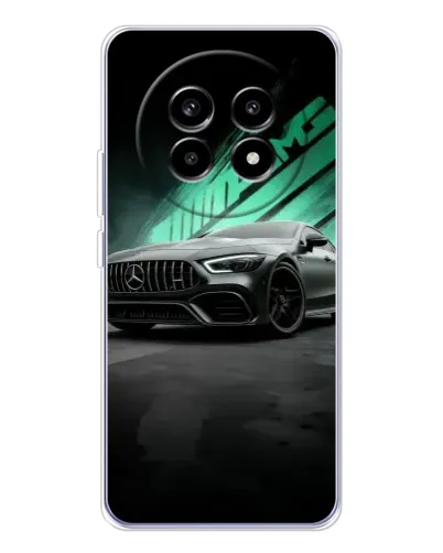Чехол для Realme 13 Pro Plus с картинкой «Темный Mercedes AMG» Чехол для Realme 13 Pro Plus с картинкой «Темный Mercedes AMG»