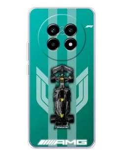 Чехол для Realme 13 Pro Plus с картинкой «Mercedes AMG Petronas»