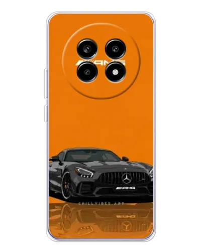 Чехол для Realme 13 Pro Plus с картинкой «Оранжевый Mercedes AMG» Чехол для Realme 13 Pro Plus с картинкой «Оранжевый Mercedes AMG»